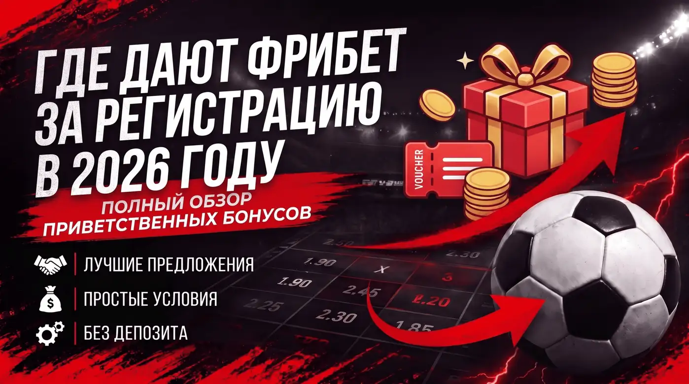 Где дают фрибет за регистрацию в 2026 году: полный обзор приветственных бонусов